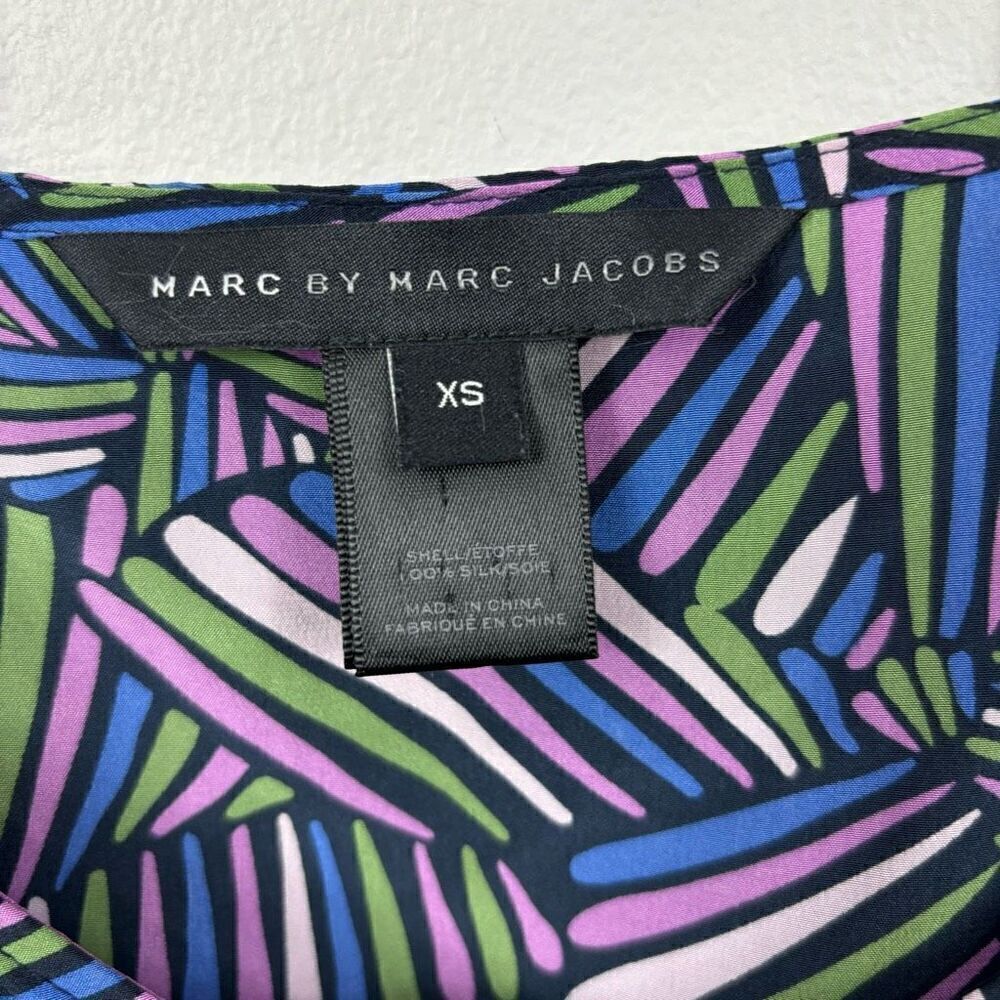 Marc By Marc Jacob’s Pink Blue Ruffle Tank - Picture 2 of 5